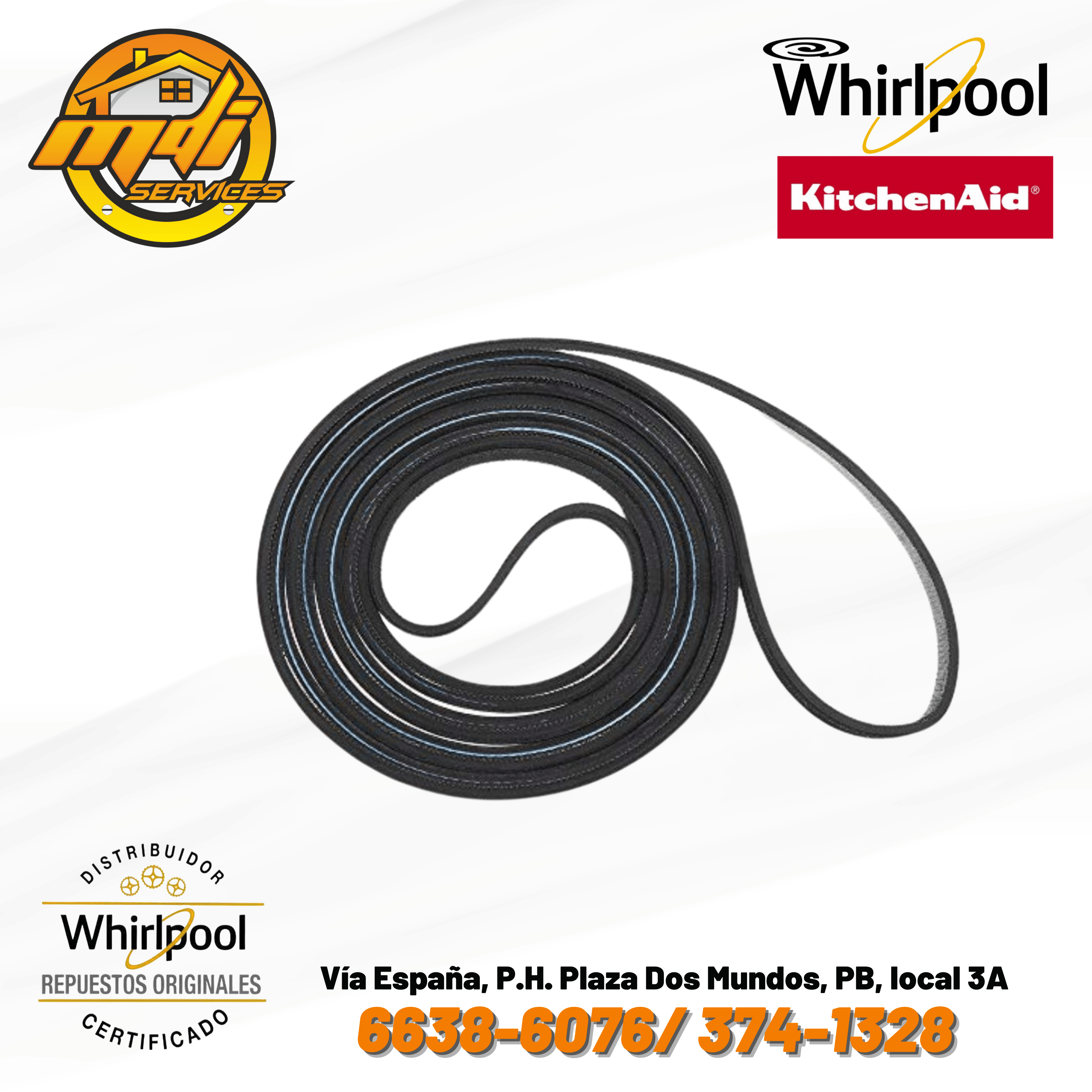 CORREA SECADORA WHIRLPOOL ORIGINAL 